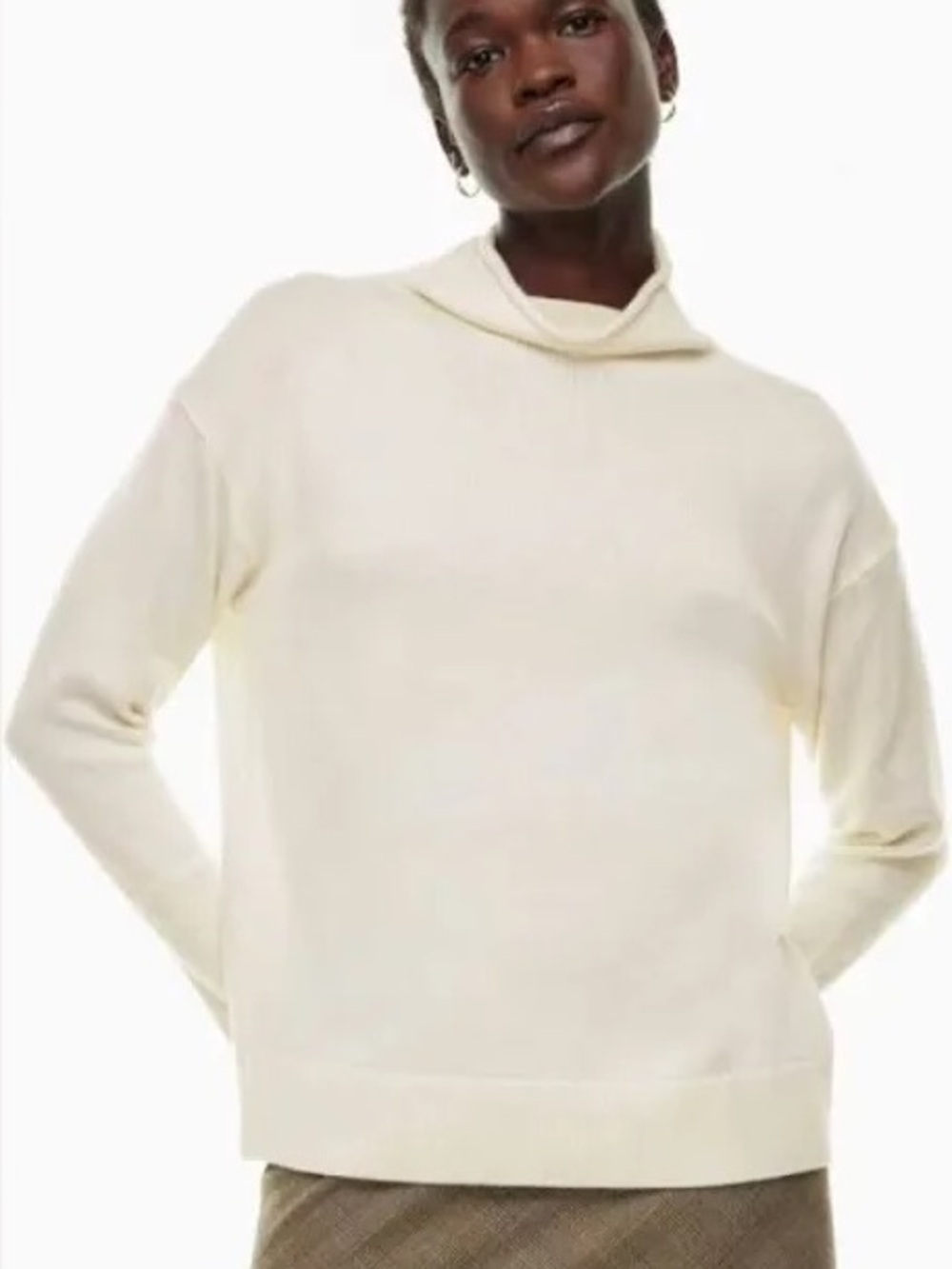 Wilfred Cream Crew Neck Sweater